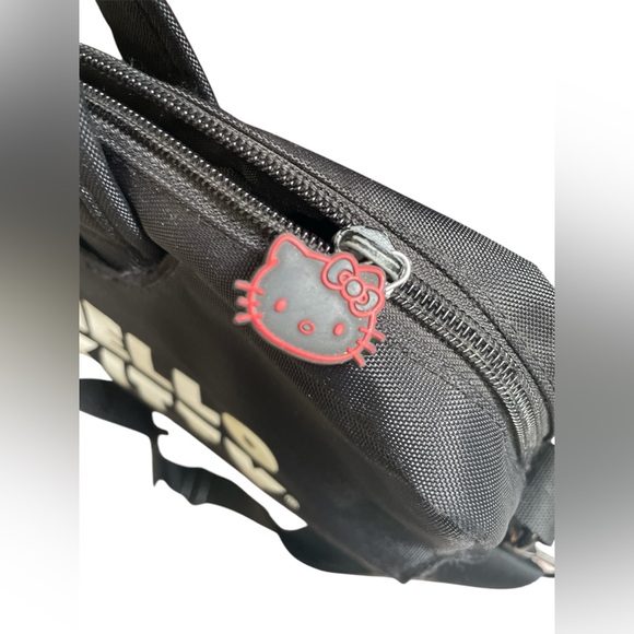 Hello Kitty Black Laptop Computer Bag 15” Shoulder Strap Sanrio - Picture 5 of 8